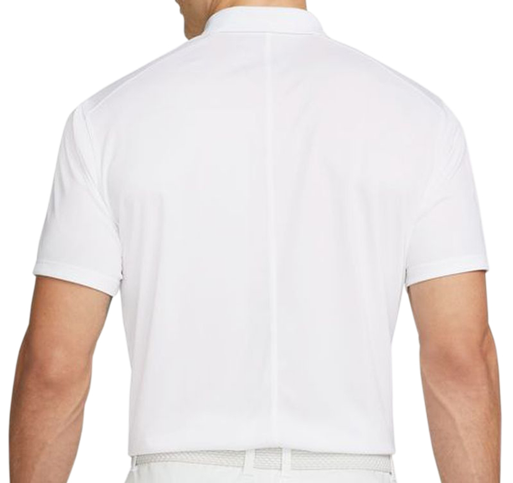 Мужское теннисное поло Nike Court Dri-Fit Pique Polo M - white/black