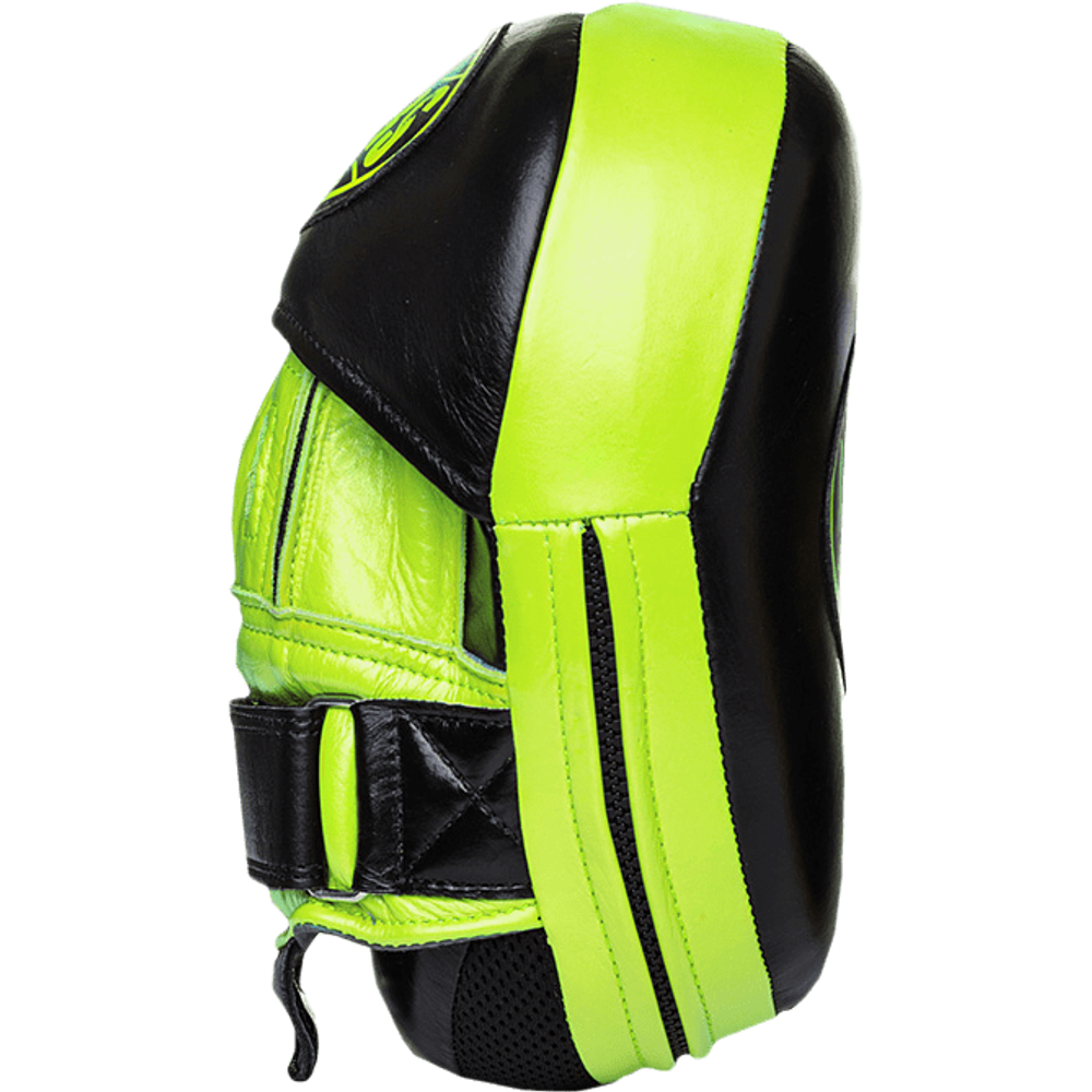 Лапы тренерские Leaders Curved Black Green