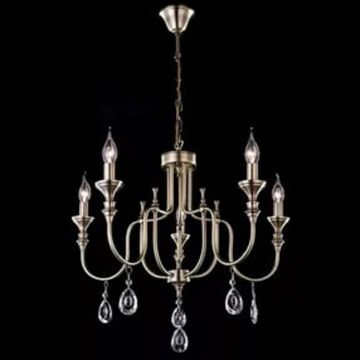 Люстра подвесная CL437153 бронза Рига Citilux