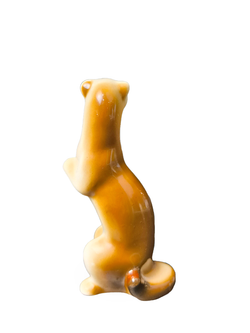 Фарфоровая статуэтка "Ласка" Полонский ЗХК