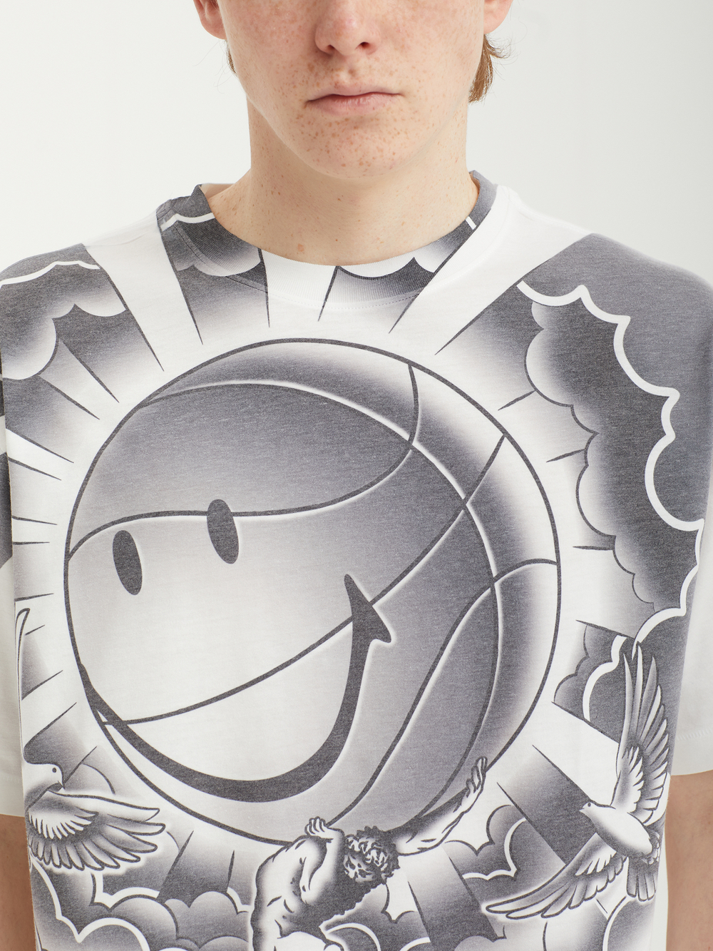 Мужская Футболка Smiley Carry Your Weight