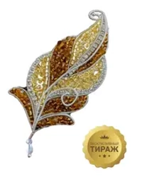 КФС-БРОШЬ «ПЕРО» — КФС «ЛЕГЕНДЫ МЕНКАУРА» ручная работа