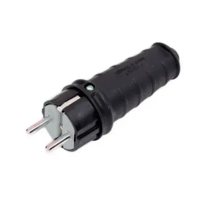 Колодка 3-я и вилка каучук IP44