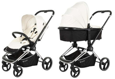Коляска 2 в 1 Labala Raiz Lite White