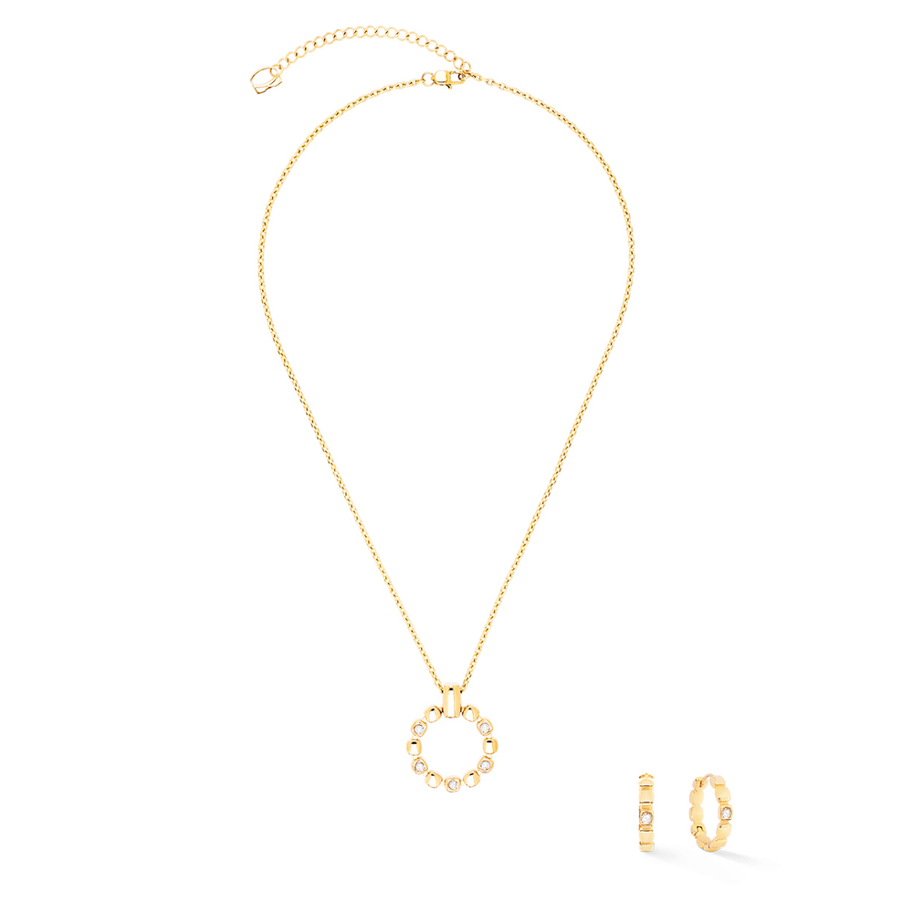 Серьги Coeur de Lion Crystal-Gold 2055/23-1816