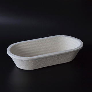 Овальная корзинка из целлюлозы до 1000 г (рис.ротанг)