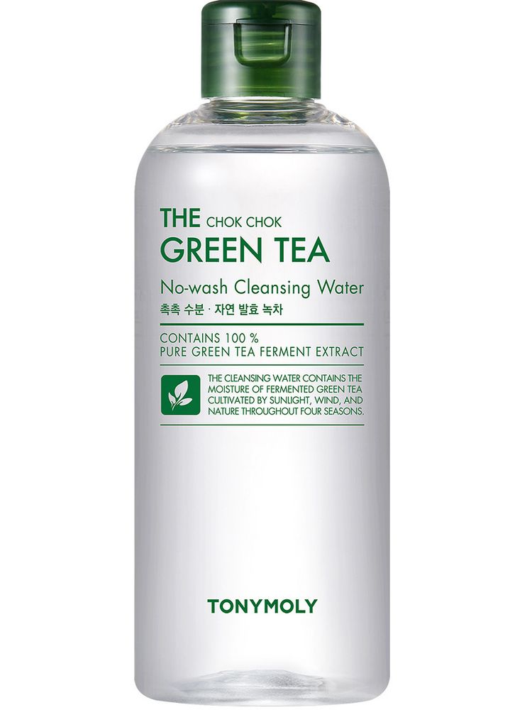 TONY MOLY очищающая вода для мягкого удаления макияжа с экстрактом зеленого чая, 300 мл