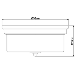 Накладной светильник Arte Lamp A1735PL-3CC