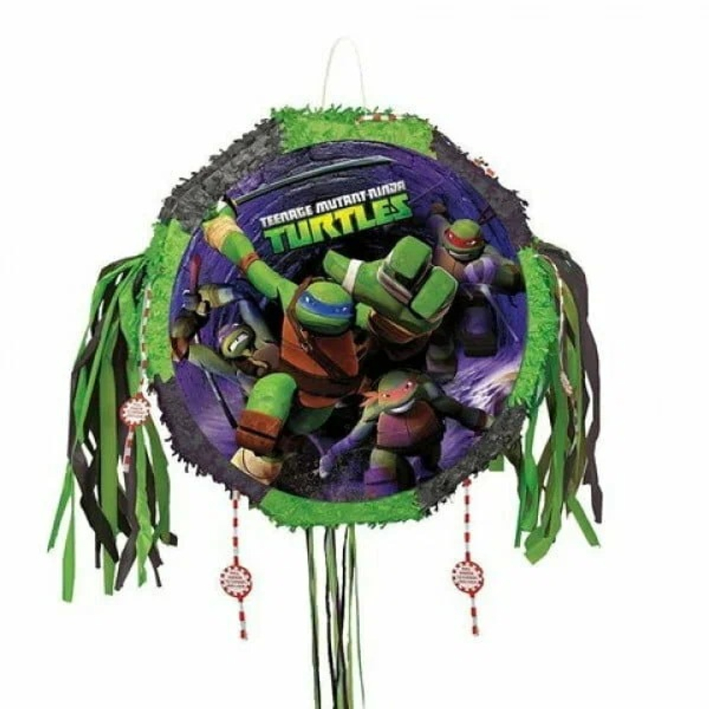 Пиньята Черепашки-Ниндзя с лентами