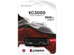 SSD накопитель Kingston KC3000 2ТБ, M.2 2280, PCIe 4.0 x4, NVMe [SKC3000D/2048G]