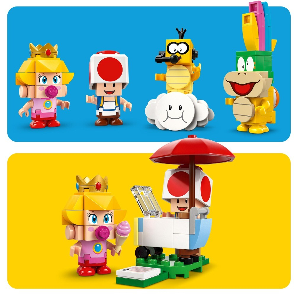 LEGO Super Mario/ Mario Kart - Малышка Пич и Гран-При набор/ 72036