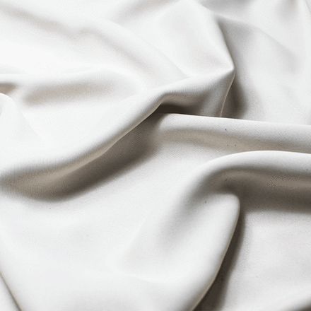 Блэкаут 80% белый с черной нитью.  Ш-280 см. BLD-1/9