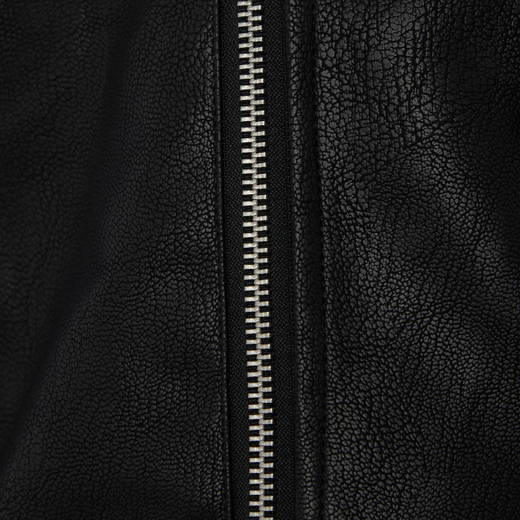 Жакет из эко-кожи "Tato" черный
