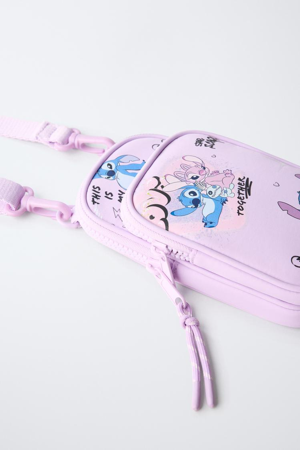 ZARA ЧЕХОЛ ДЛЯ МОБИЛЬНОГО ТЕЛЕФОНА LILO & STITCH © DISNEY, ЦВЕТ МАЛЬВЫ