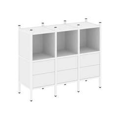 Лофт Прямой стеллаж VR.L-07  1278*446*1047