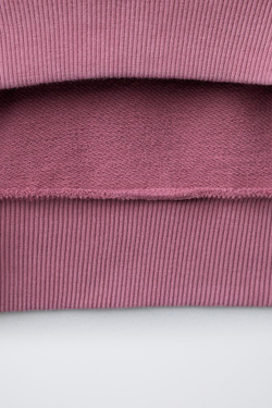 ZARA ХУДИ С НАДПИСЬЮ, РОЗОВЫЙ/БЕЛЫЙ