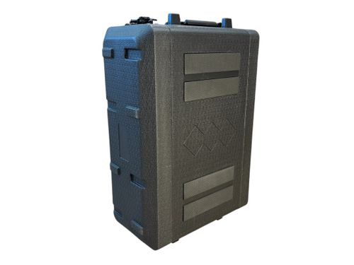 RACK LDPE | Короткий рэковый кейс 3 юнита 260мм +сумочка+ложемент в крышке| LDPE RACK3U260 | Внут. размеры 485*240*145мм