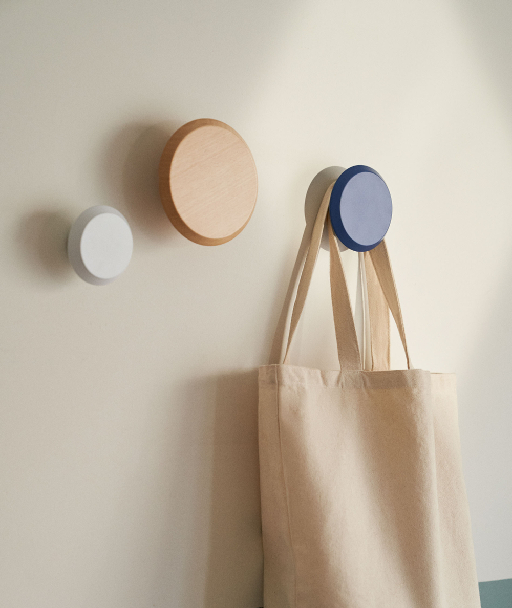 Nadua Набор вешалок натурального синего и белого цвета