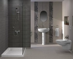 Унитаз подвесной Vitra Normus 9773B003-7202 с инсталляцией, с крышкой, белый, кнопка хром