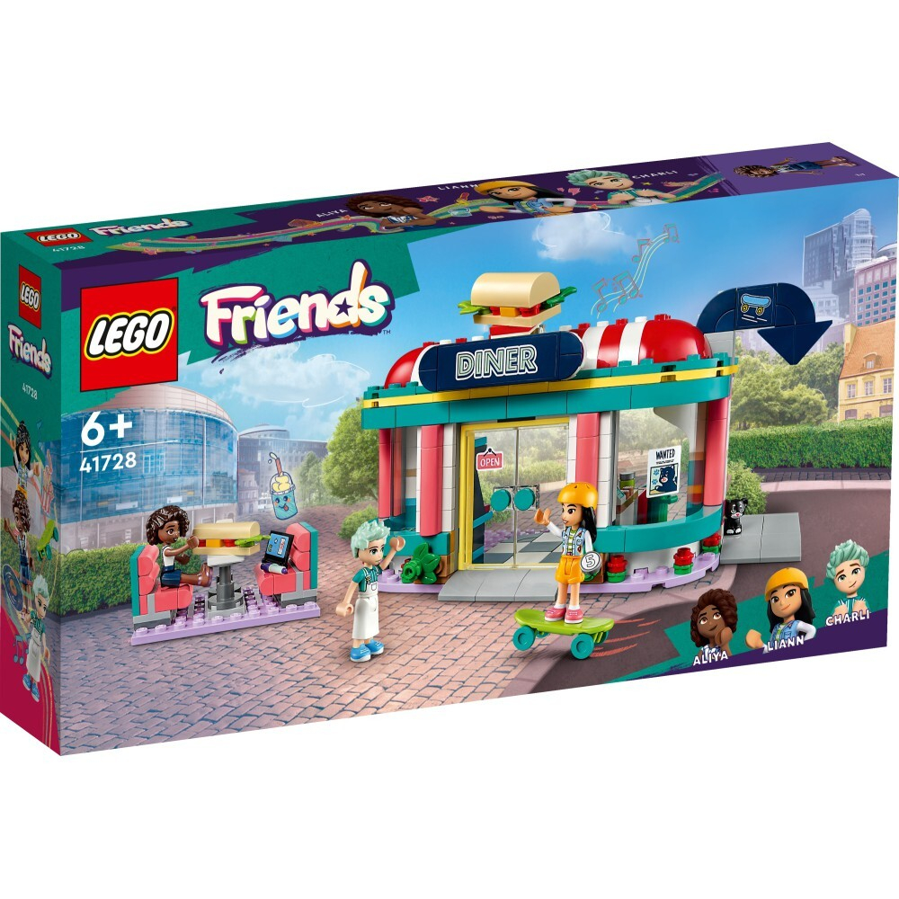 LEGO Friends — Бар Хартлейк в центре города (41728) / артикул   41728  / GTIN 5702017415048
