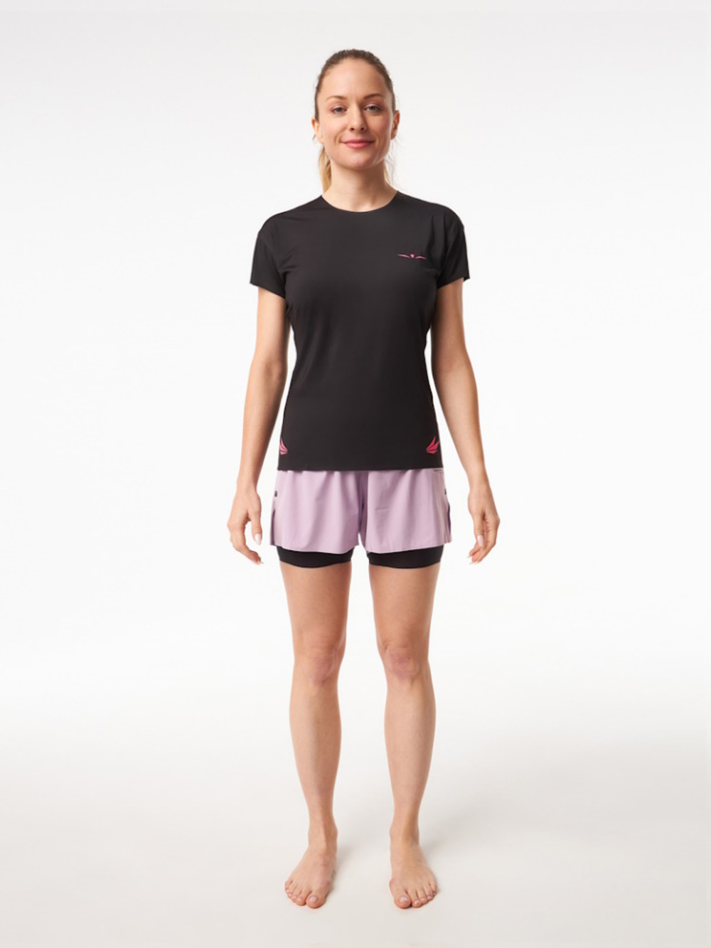 ШОРТЫ ЖЕНСКИЕ ELEVATE SHORT 5 | PURPLE
