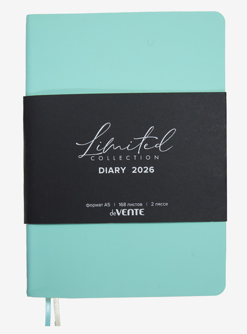 Ежедневник 2026 г датированный А5 168 л. ДЕВЕНТЕ Нобиль мятный (2332623)