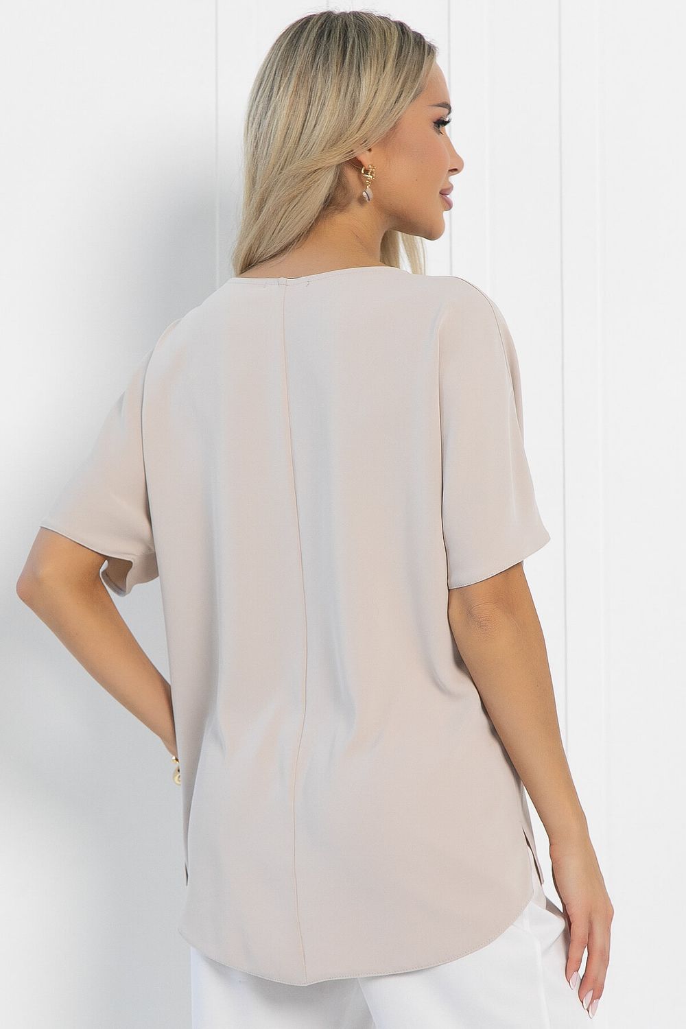 Блуза Морган НЬЮ (бежевая) Б12979-16М LT Collection