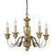 Подвесная люстра Ideal Lux Firenze Sp5 Oro Antico 020822