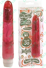 Малиновый водонепроницаемый вибратор со спиралями