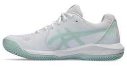 Женские теннисные кроссовки Asics Gel-Dedicate 8 Clay - white/pale blue