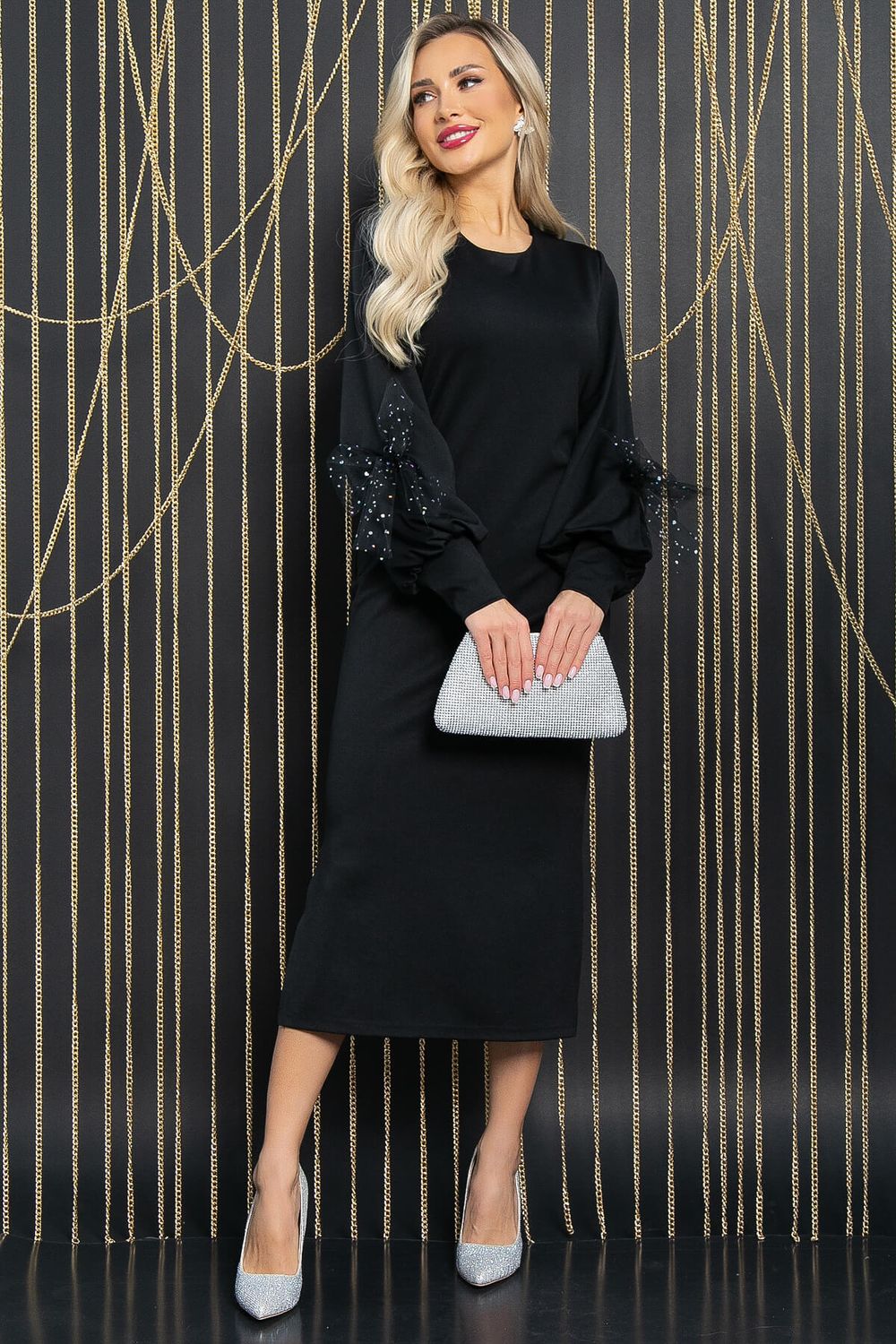 Платье Эстетика вкуса (черное) П11194 LT Collection