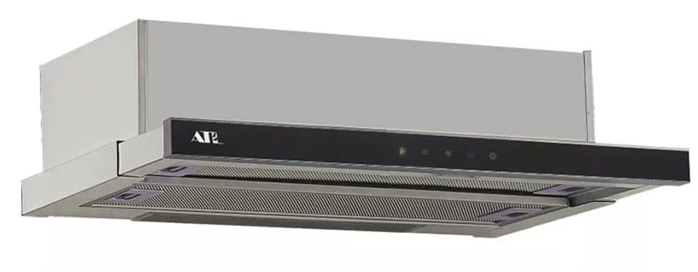 Вытяжка встраиваемая ATLAN  SYP-3002 TC 60см черное стекло