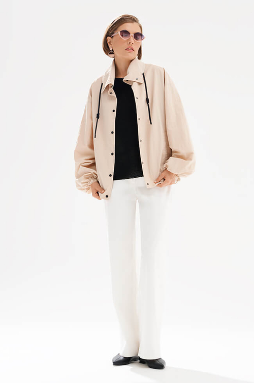 0118 Куртка женская (бежевый)