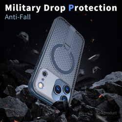 Прозрачный чехол Mesh Pro Magnetic Case для iPhone 17 Pro Max