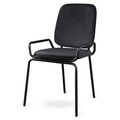 Стул Ror, Double Frame, черный велюр