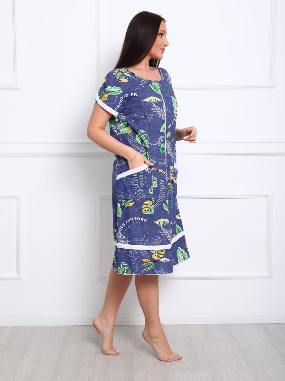 Акация - халат джинса Iv-capriz (Акция)