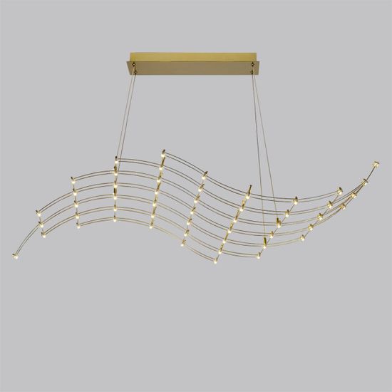 7058/45L HIGHTECH ODL25 507 Подвесной светильник нерж/сталь золото IP20 LED 3000K 220V WELKIN