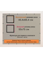 Рамка для постера и фотографий 45x65