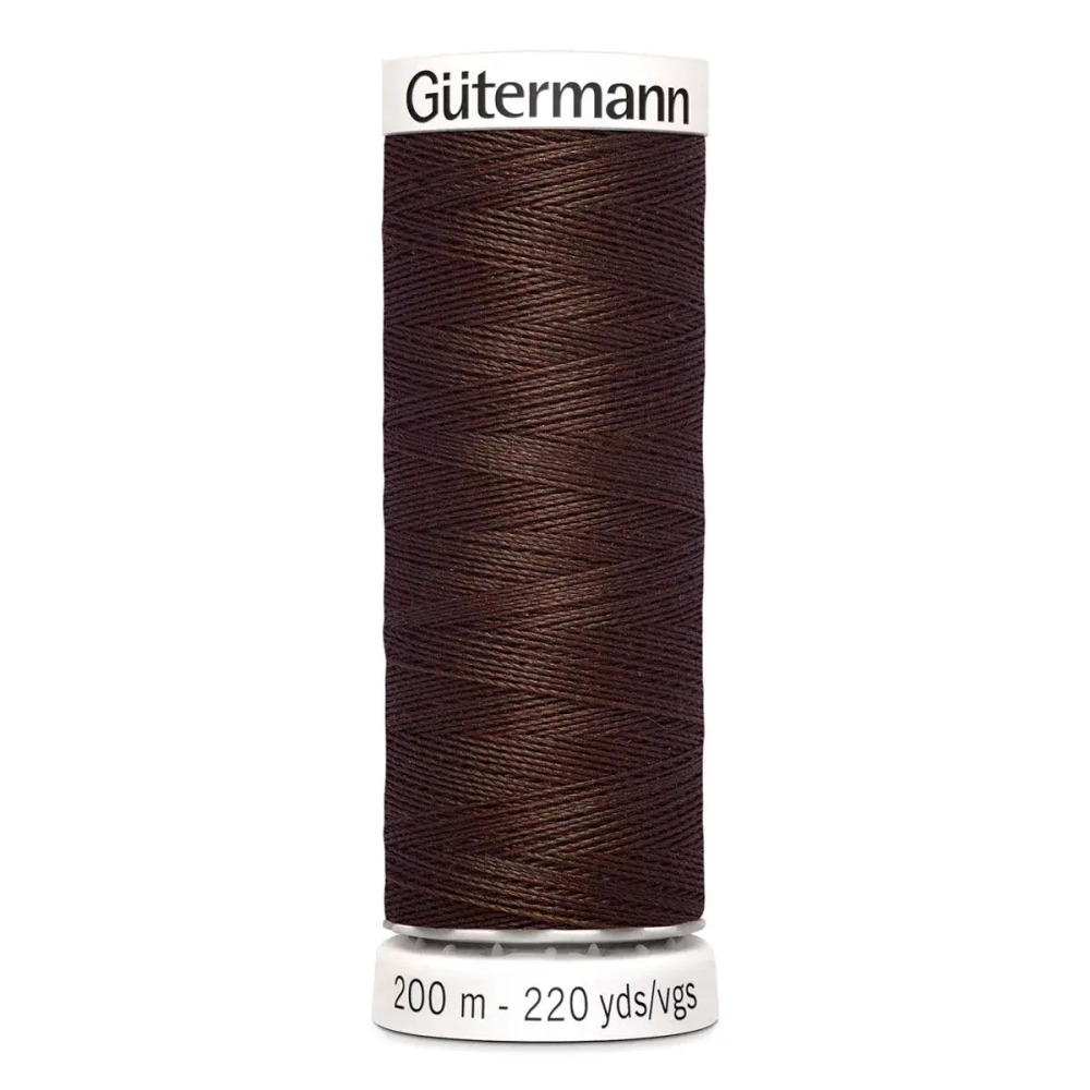 Нить Sew-All 200 м, Gutermann, 694 кофейный
