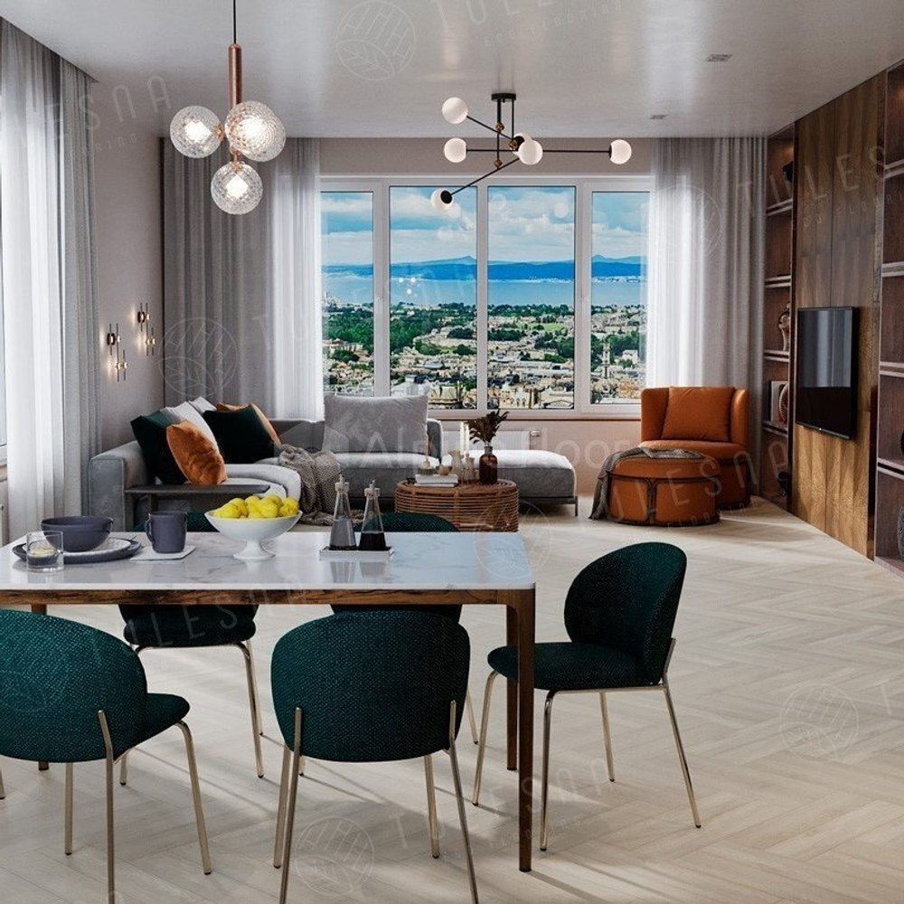 Кварцвиниловая плитка Tulesna Art Parquet LVT 1005-401 Radiante