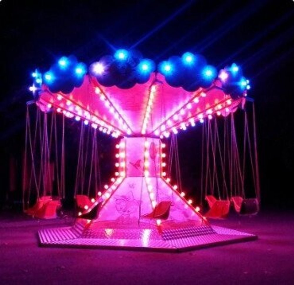 Цепочная Карусель Юла 4 грузоподъемность 75 кг/место