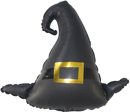 Фигура "Черная шляпа ведьмы" 79 см