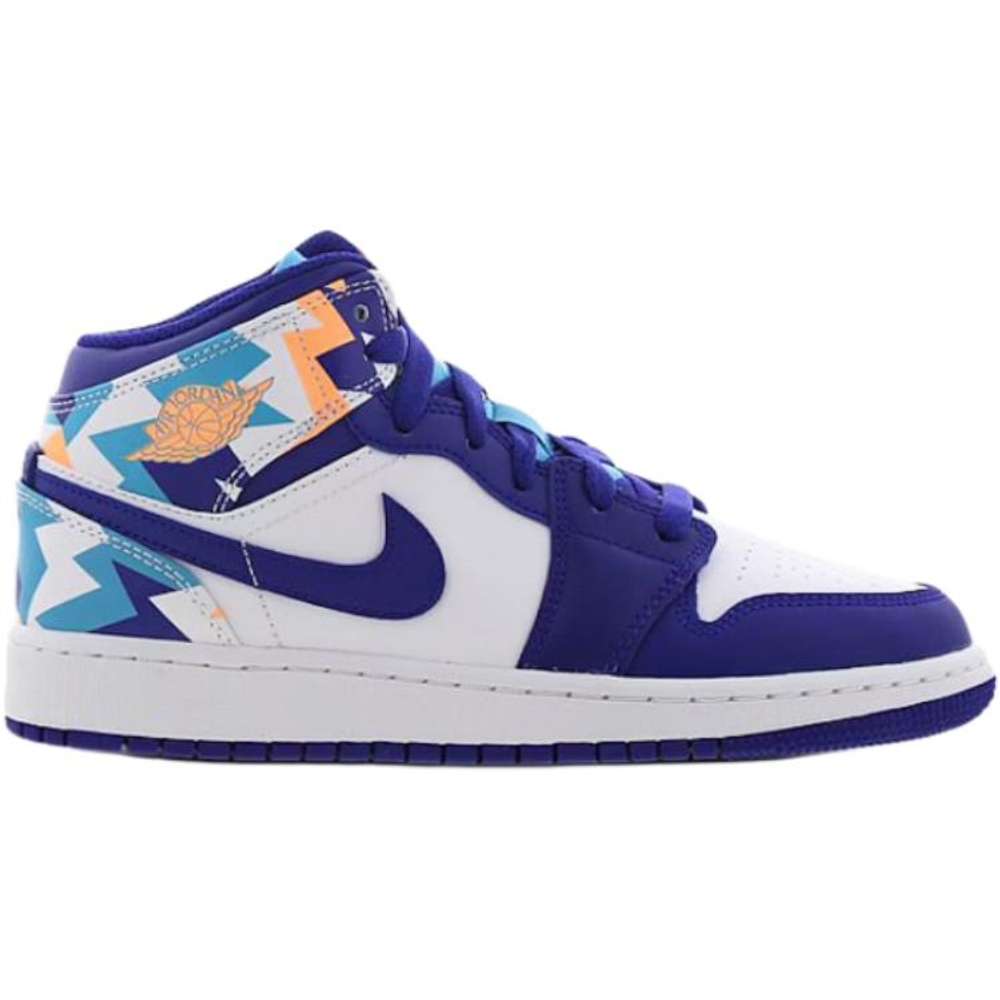 Jordan 1 Mid GS Geometric Pint