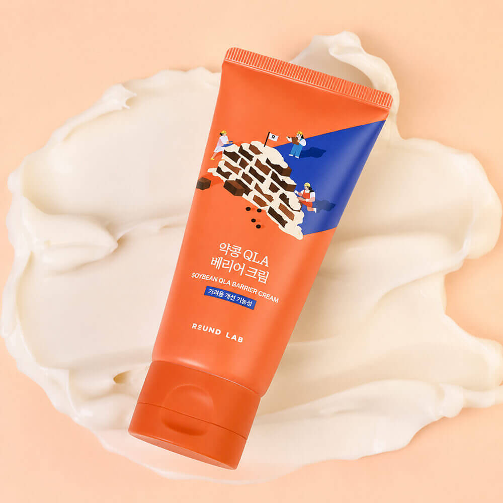 Round Lab Soybean QLA Barrier Cream усиленный барьерный крем с чёрной соей и пантенолом