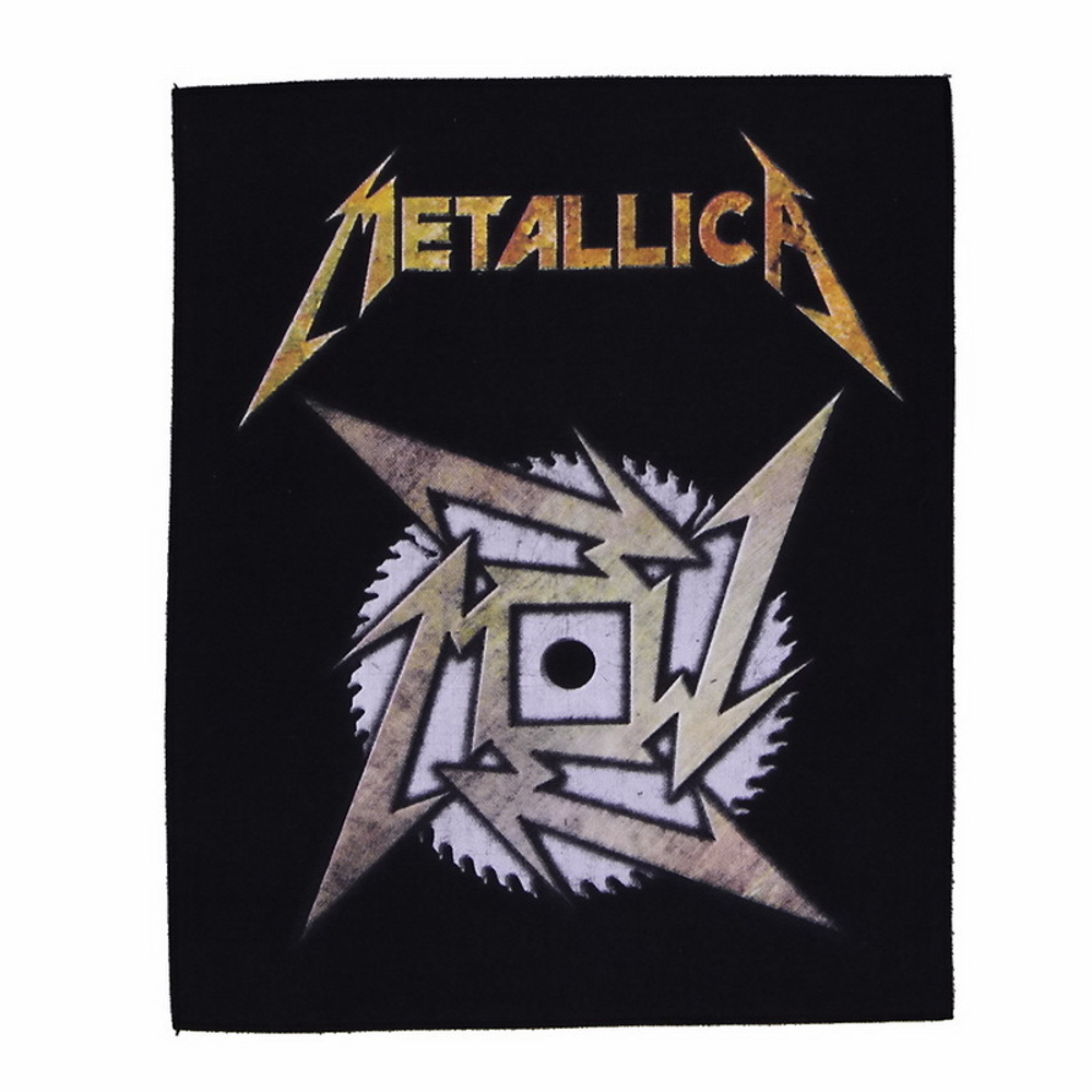 Нашивка спиновая Metallica Шестеренка (009)
