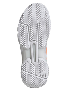 Женские теннисные кроссовки Adidas CourtJam Control 3 W - cloud white/beam orange/crystal white