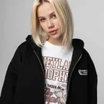 Худи Dissident Zip Gear Oversized черное