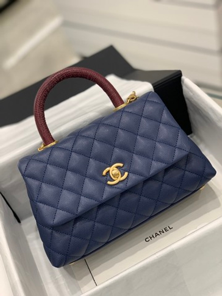 Chane1 Coco Handle Bag 23 cm