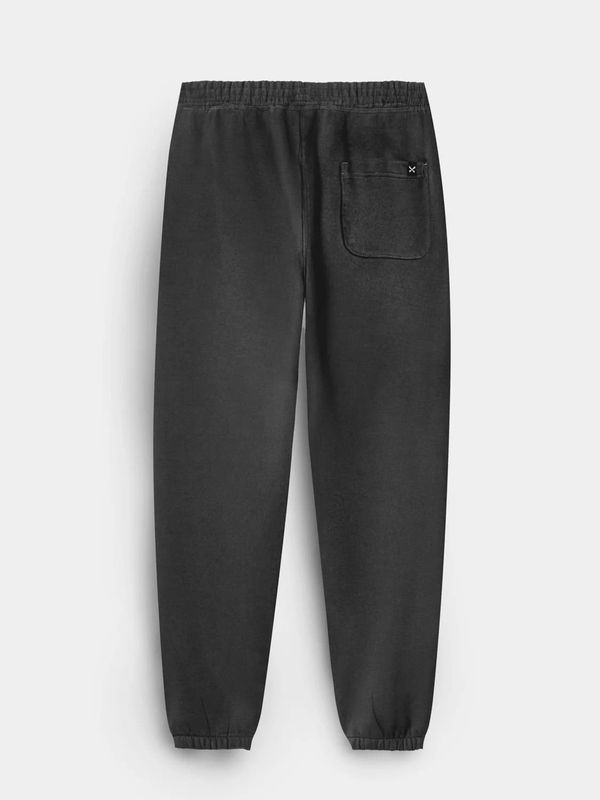 Брюки Logo джоггеры темно-серые - фото 2