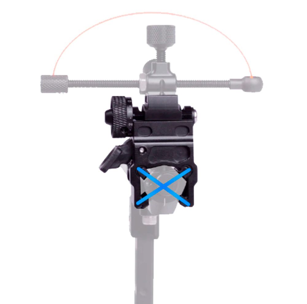 Прицел для рекурсивого спортивного лука Sanlida X10 recurve sight